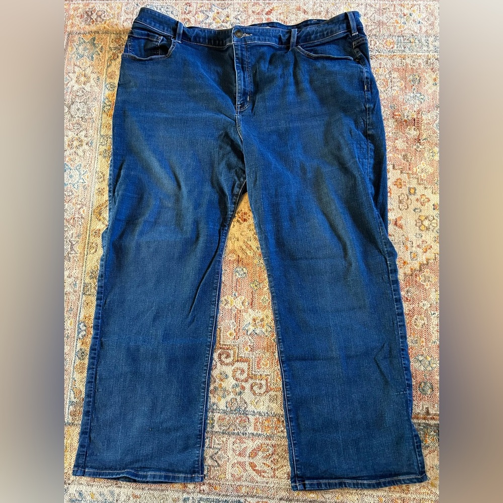 Lane Bryant 28 curvy fit stretch jeans